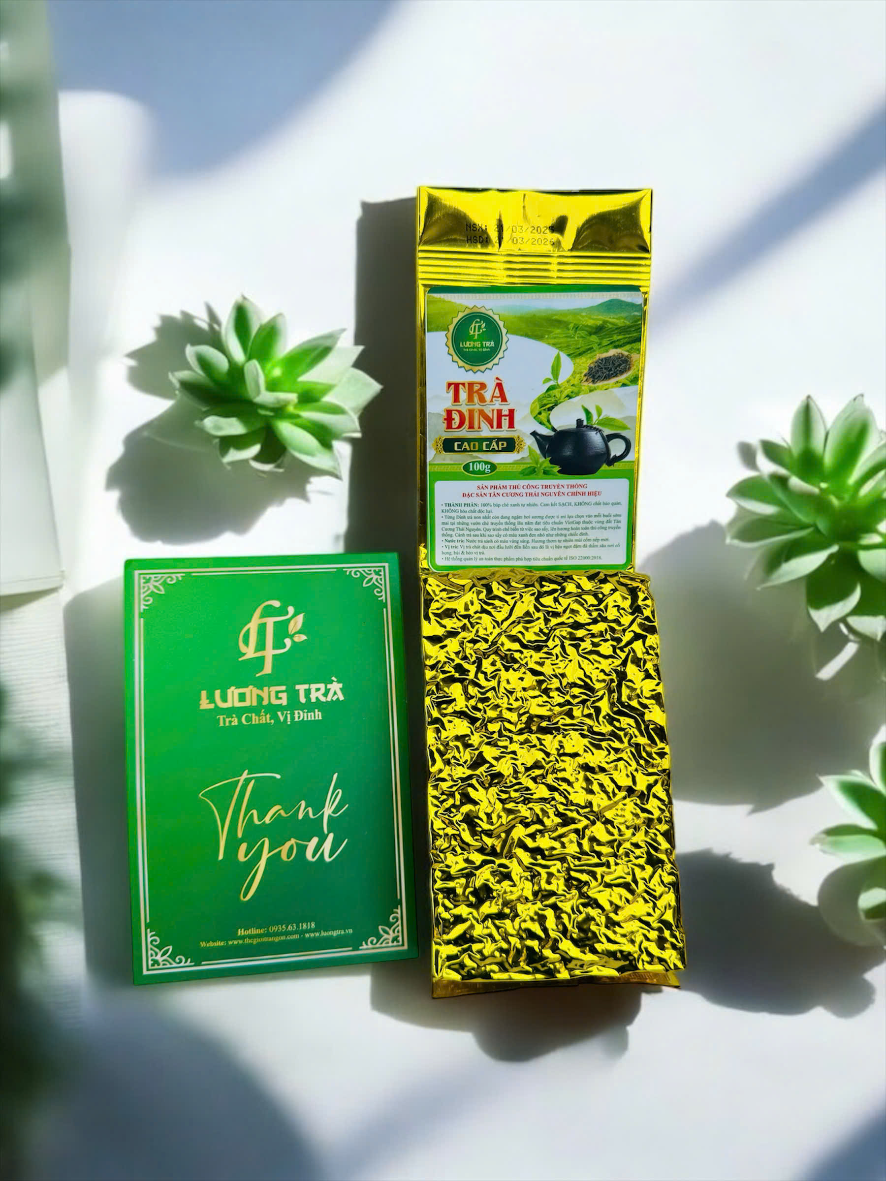 Trà Đinh Thượng Hạng Lương Trà - Đặc Sản Trà Tân Cương Thái Nguyên Chính Hiệu