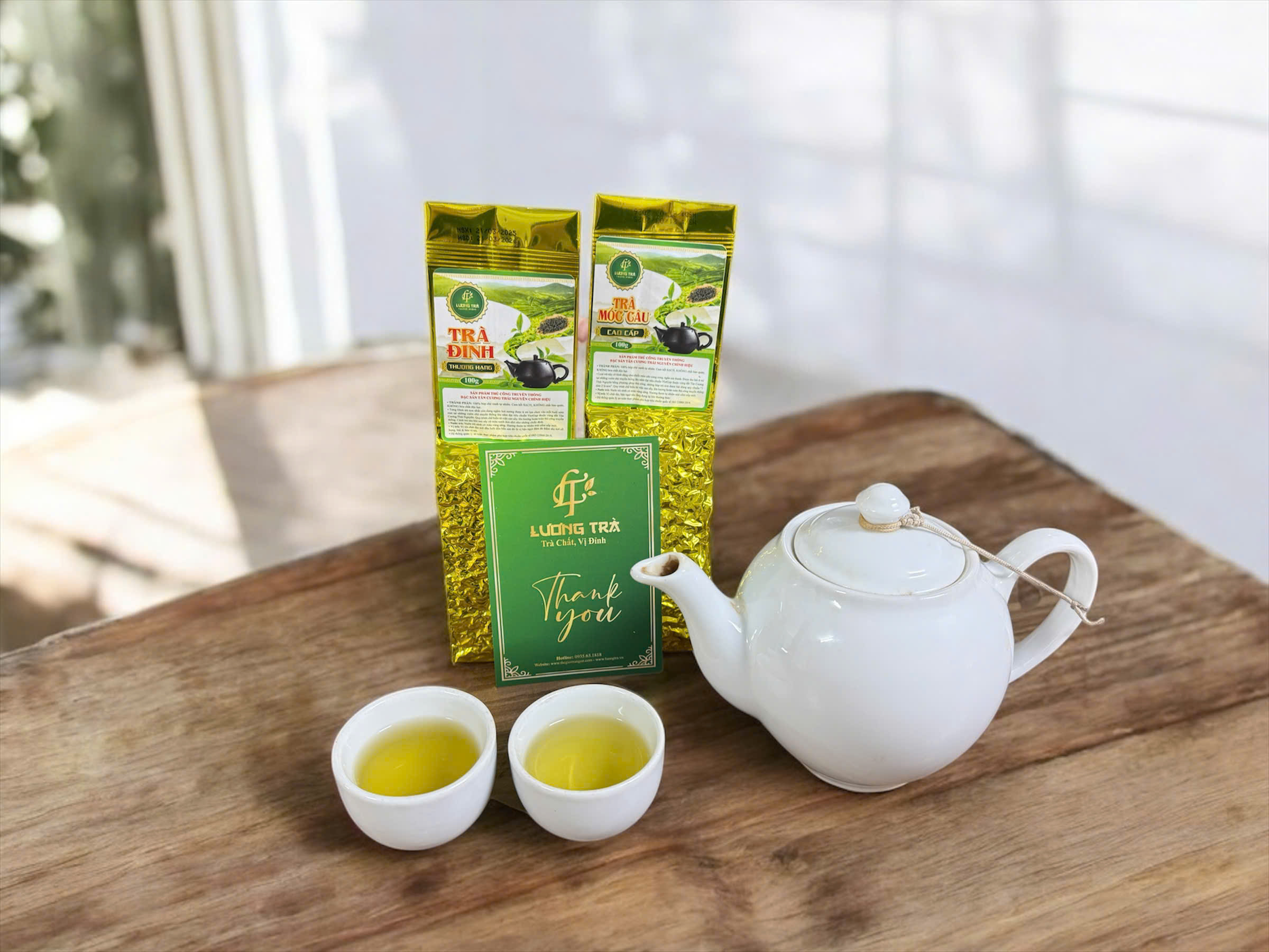 Trà Móc Câu Cao Cấp Lương Trà - Đặc Sản Trà Tân Cương Thái Nguyên Chính Hiệu